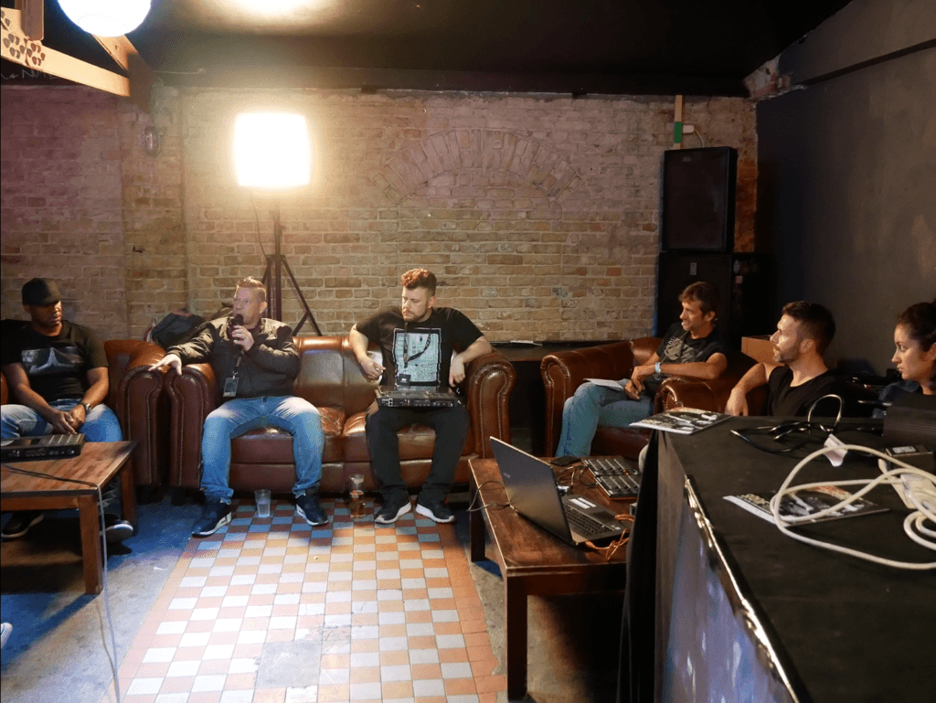Finger Drumming Round Table at SMF 2018 Berlin