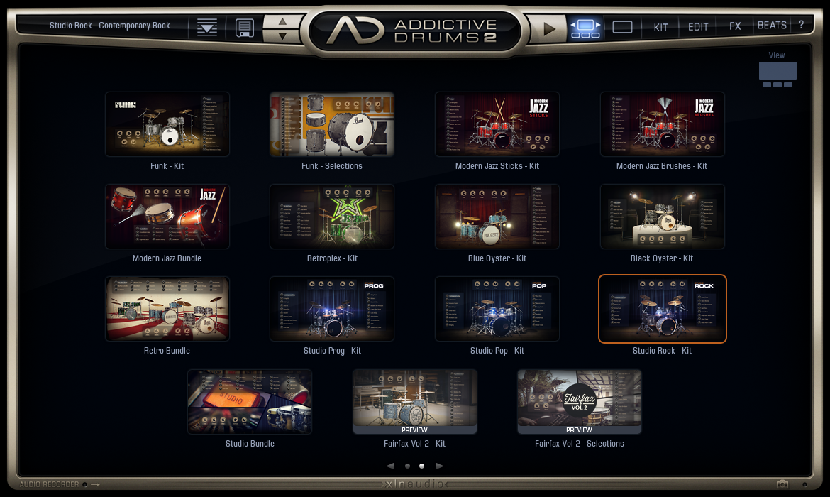Addictive Drums 2 - AdPak Galery View