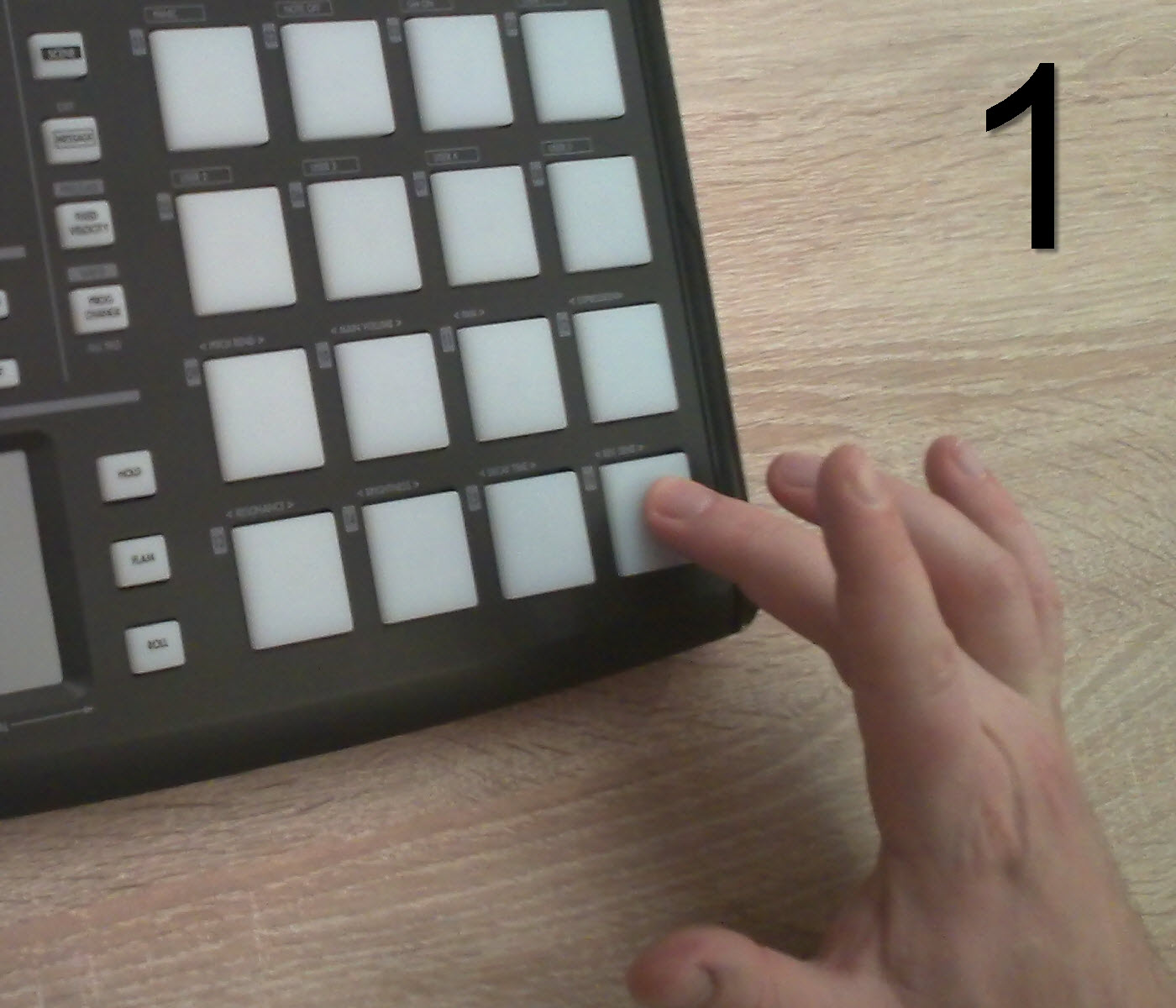 Alternating motion – step 1