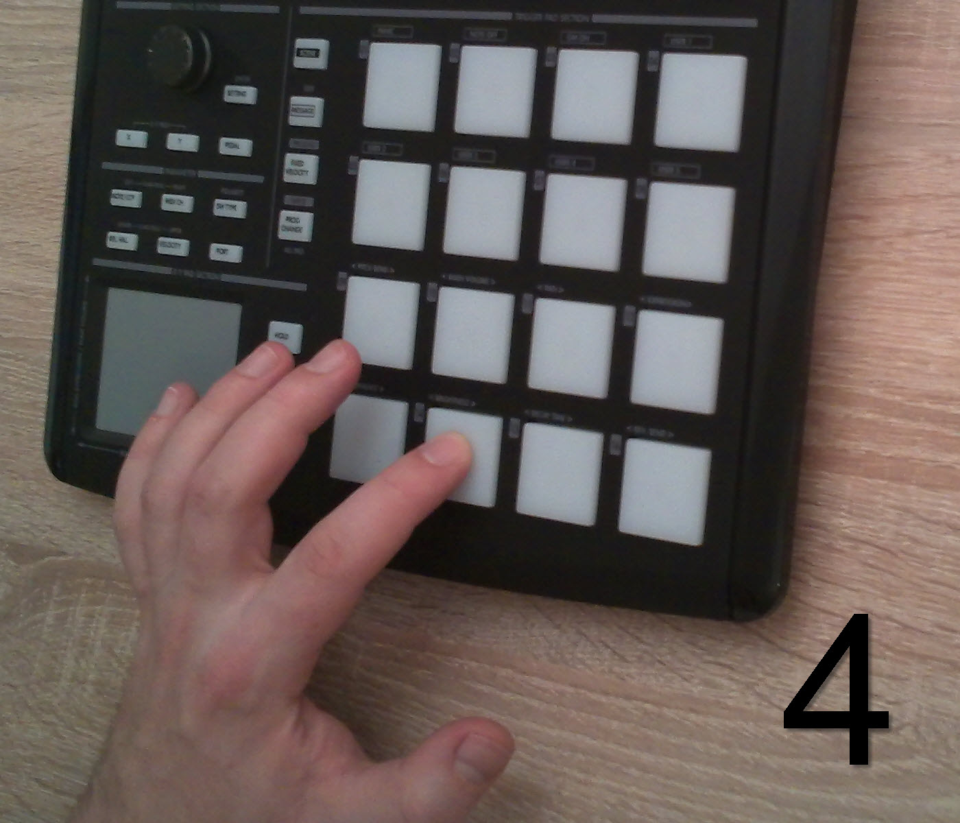 Alternating motion – step 4